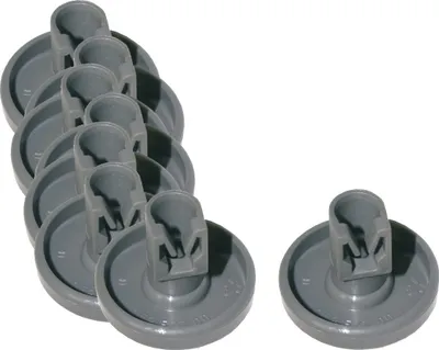 Produktbild von NEU Spülmaschine 8x Korbrolle für Unterkorb AEG Electrolux 50286965004