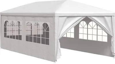Produktbild von vidaXL Partyzelt 3x6 m Weiß