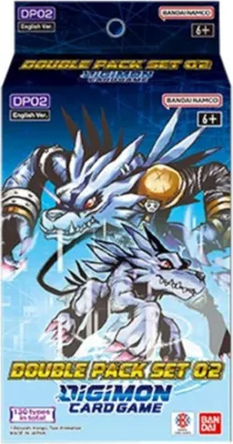 Produktbild von Digimon Card Game Double Pack Set DP02 Englisch