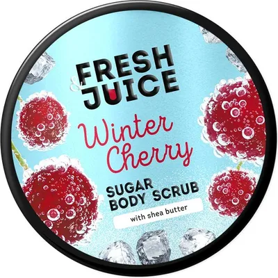 Produktbild von Winterkirsche Zuckerpeeling von Fresh Juice 200ml