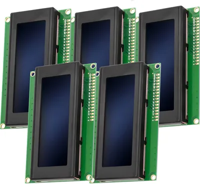 Produktbild von AZ-Delivery Displays HD44780 2004 LCD Display 4x20 Zeichen Blau, 5x Display