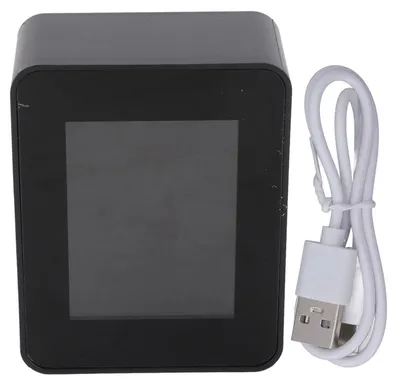 CO2-Luftqualitätsmonitor mit LCD, TVOC, HCHO, Temperatur & Feuchte