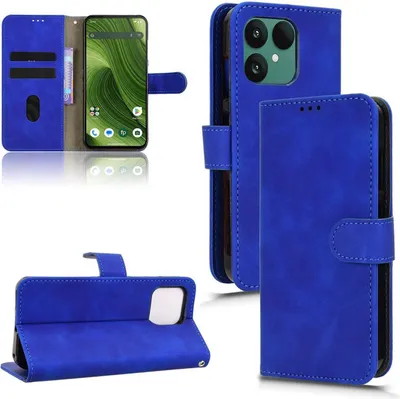 Produktbild von Kunst-Leder Hülle für Fairphone 6 Skin Feel Magnetische Flip Book Wallet Tasche