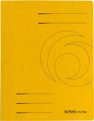 Obrázok produktu pre 25x herlitz 10902914 Schnellhefter Quality Karton gelb DIN A4