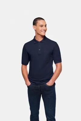 Produktbild von HAKRO Pocket-Polo Top 802 tinte, 3XL