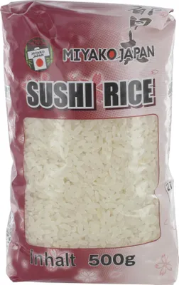 Produktbild von Miyako Sushi Reis Rundkorn - 1 x 500 g Beutel