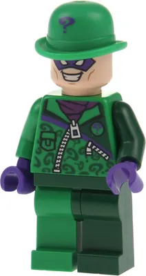 Zdjęcie produktu dla 1x Lego minifigurka Super Heroes Batman The Riddler zip 76012 sh0088