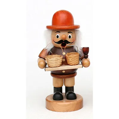 Produktbild von Räuchermännchen SO 16-6 - Bauchladen - Körbe - 16,0 cm