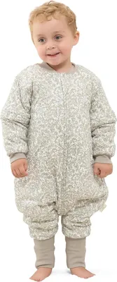 Image de Sac de couchage unisexe en coton TOG 2,5 avec manches amovibles pour bébés - 2 à 4 ans - Longueur : 95 à 105 cm