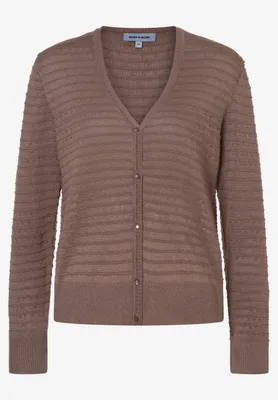 Produktbild von Cardigan mit Streifen-Struktur
