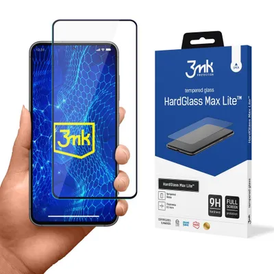 Produktbild von 3mk Display Gehärtetes Glas HardGlass Max Lite für Samsung Galaxy S23+ 0,3mm 9H