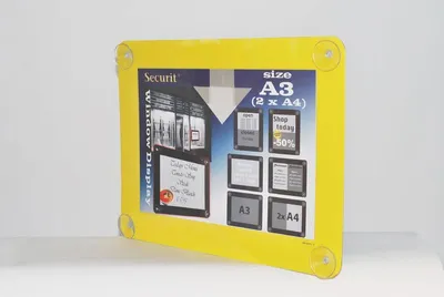 Obrázek produktu pro Securit PFW-A3-YE, Plast, Cestovní
