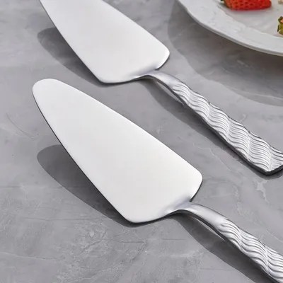 Immagine prodotto di Zilveren server per torte - acciaio inossidabile - set di 3