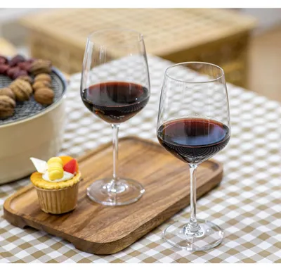 Produktbild von ECHTWERK Rotwein-Gläser 6er Set, 627 ml - Zeitlose Weingläser, Weinkelche, Robuste Gläser, spülmaschinenfest