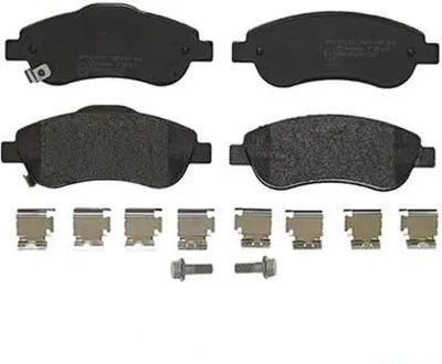 Image de Jeu de plaquettes de frein à disque Brembo, essieu avant P 28 045