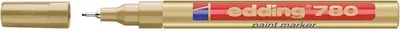 Produktbild von Edding e-780, Gold, Gold, Fein, Feine Spitze, Rund, Glas, Metall, Kunststoff