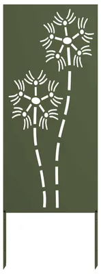 Image de vidaXL Toile pare-vue jardin vert olive 50 x 140 cm