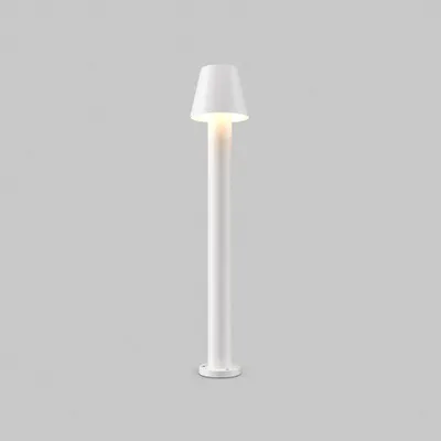 Immagine prodotto di Lampada Da Terra Moderna Da Esterno Metallo Bianco Luce Led 5W Ip65
