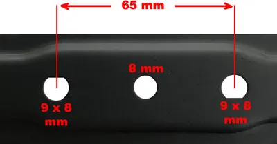Immagine prodotto di Lama per tosaerba elettrico Per Lider Kc1800, Mtd Optima 42E