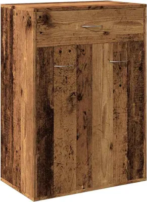 Obrázok produktu pre vidaXL Skriňa na topánky vzhľad starého dreva 60x35x84 cm materiál na báze dreva