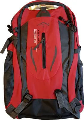 Produktbild von Rucksack 45 Liter rot Reiserucksack Wanderrucksack Tagesrucksack Faltbar