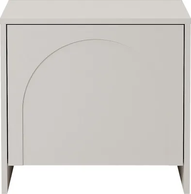Produktbild von 2er-Set Nachttische mit 1 Tür-  Beige - NALYRA von Maison Céphy