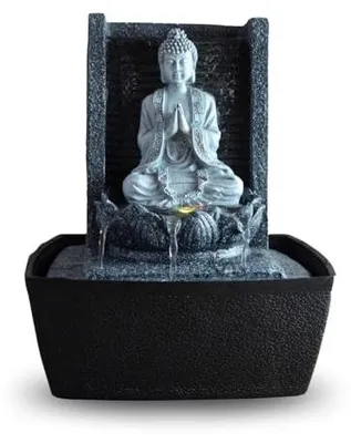 Zdjęcie produktu dla Fontanna z medytującym Buddą „Nirvana”