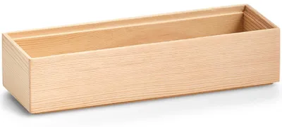 Produktbild von Ordnungsbox aus Kiefernholz Allzweckkiste 23x7,5x5 ZELLER Present