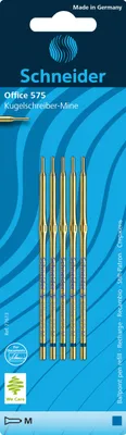 Produktbild von Schneider Kugelschreibermine 575 M 77613 blau 5 St./Pack.
