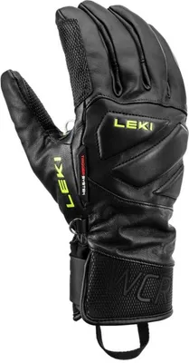 Produktbild von Leki WCR Venom Speed 3D Black/Ice Lemon 8 SkI Handschuhe