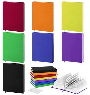 Immagine prodotto di Copertine riutilizzabili - Formato regolabile - Confezione da 7 pezzi - Copertine elastiche per libri scolastici - Adatte per libri in brossura - 25 x...