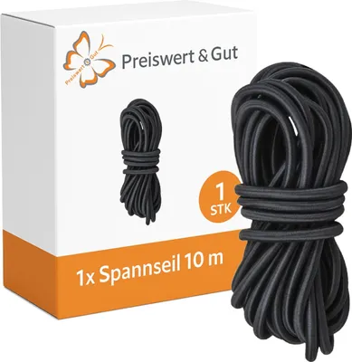 Produktbild von Spanngummi oder Spannseil L10m Anhängernetz und Abdeckung Befestigung Expanderseil – zur Planenbefestigung für Anhänger
