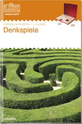 Obrázek produktu pro LÜK. Fördern & Fordern: Denkspiele. 3./4. Klasse
