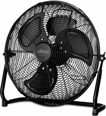 Obrázok produktu pre Ufesa FF0450, Domáci lopatkový ventilátor, Čierna, Podlaha, 45 cm, AC, 120 W