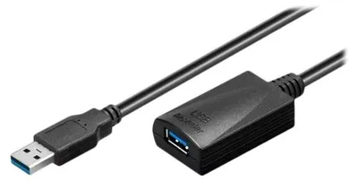 Obrázek produktu pro Microconnect USB3.0AAF10A, 10 m, USB A, USB A, USB 3.2 Gen 1 (3.1 Gen 1), Černá