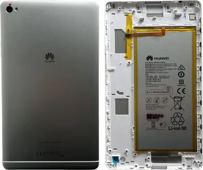 Produktbild von Original Huawei MediaPad M2 8" Akkudeckel M2-801L + Akku HB3080G1EBW Silber Neu