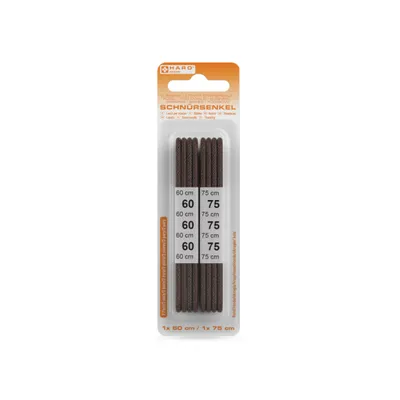 Image de HARO 10138 HARO Lacet business, rond, 600 / 750 mm, marron
