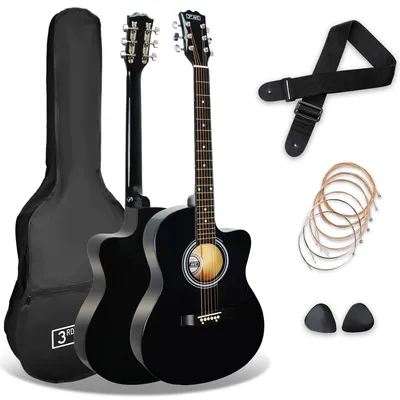Immagine prodotto di Kit di chitarra acustica cutaway con borsa e accessori