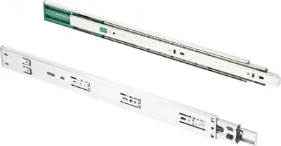 Zdjęcie produktu dla GTV – prowadnice szufladowe H45 VERSALITE PLUS+, prowadnice kulkowe z amortyzacją, wys. = 45 mm, prowadnice z mechanizmem Soft-Close, nośność 40 kg, łatwy i szybki montaż