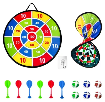 Productafbeelding van Kinderdartbord 66 cm met Veiligheidsmateriaal