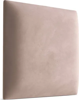 Obrázek produktu pro Muralo Čalounický panel STĚNOVÉ POLŠTÁŘE Čalounění stěn Čelo postele Nástěnný panel Magic Velvet Powder pink 50 cm x 50 cm