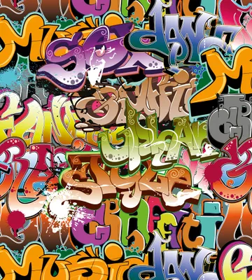 Produktbild von Fototapete - Graffiti Art 225x250cm - Vliestapete