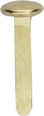 Produktbild von Alco Musterbeutelklammer 100St 45mm Gr9 Kopf 10mm vermessingt rund