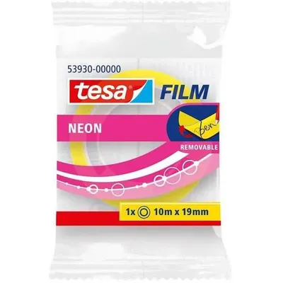 Produktbild von Klebefilmabroller neon 10m:19mm sortiert