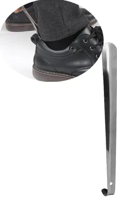 Image de INF Chausse-pied long en métal Argent 30 cm
