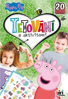 Zdjęcie produktu dla Tatuaż z aktywnościami Świnka Peppa