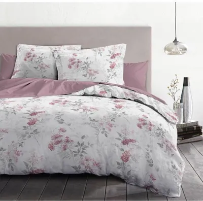 Obrázok produktu pre Sada posteľnej bielizne 240 x 260 cm – obliečka na perinu + 2 obliečky na vankúše, 100 % bavlna, 57 nití