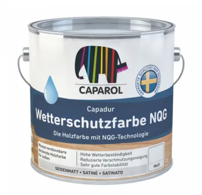 Produktbild von Caparol Capadur Wetterschutzfarbe NQG, weiss, 10l