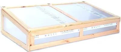 Produktbild von ROJAPLAST Pařeniště - dřevo, 128 x 67 x 22/31,5 cm