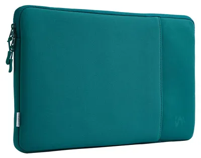 Zdjęcie produktu dla imoshion Etui na laptopa 14 cali - Etui na laptopa z przegrodą - Petrol Green